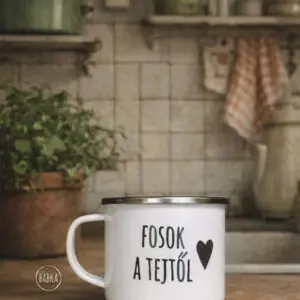 Fosok a tejtől - bádogbögre  (limitált)