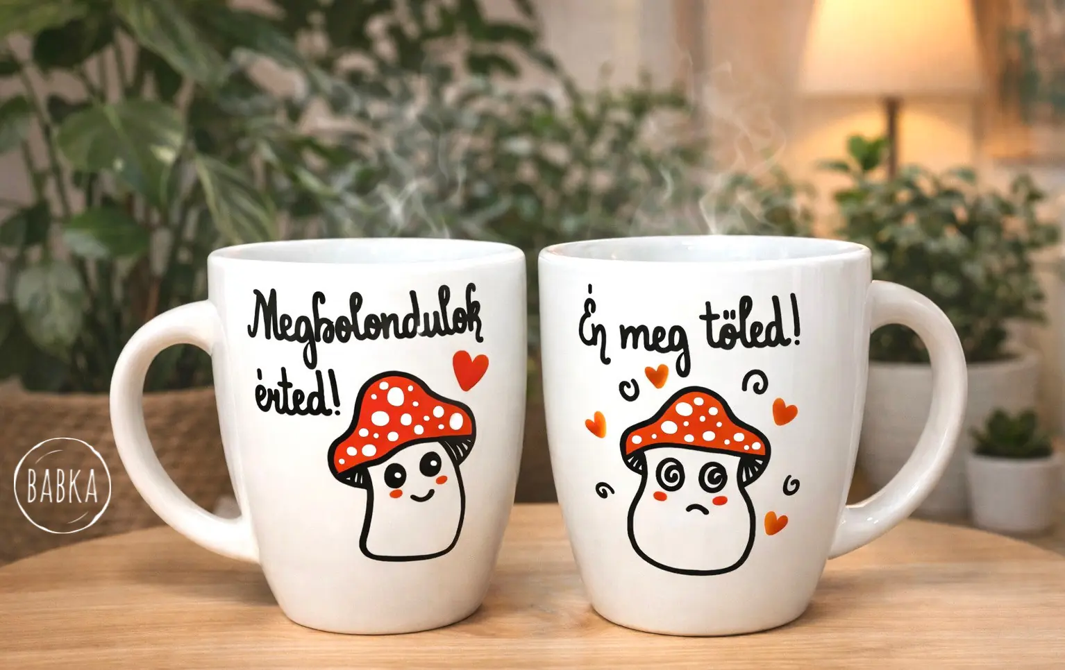 "Megbolondulok!" (páros bögre) (3dl)