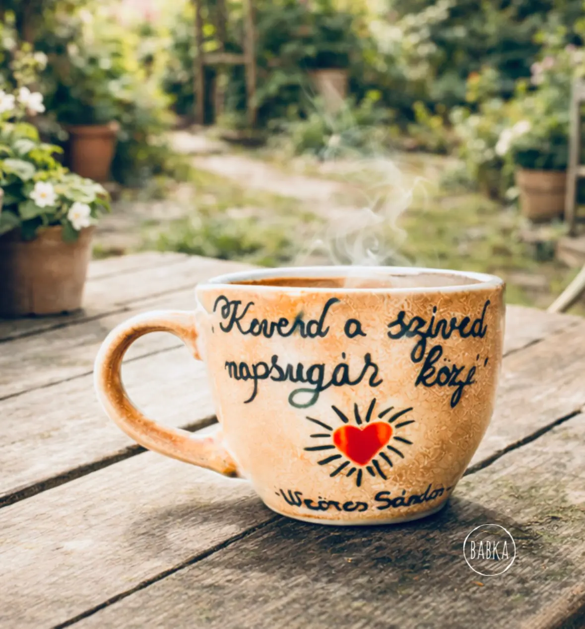 "Keverd a szíved napsugár közé" (Weöres Sándor-A társ) (1,1dl)