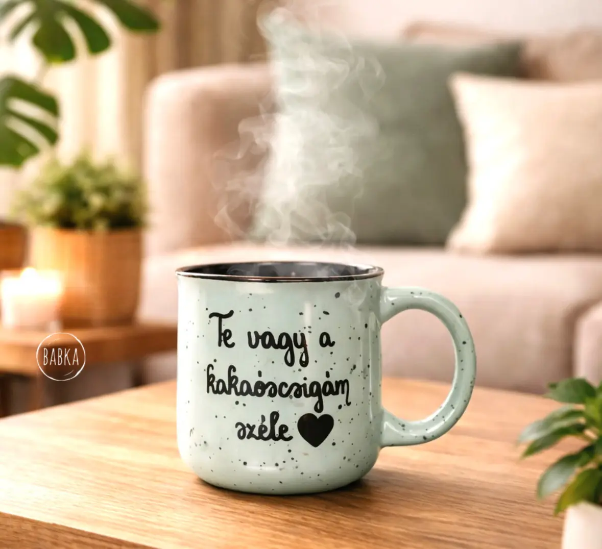 Kakaóscsigám széle (bögre)