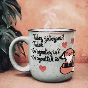 Tündérpárbeszéd (bögre) (Fodor Ákos)