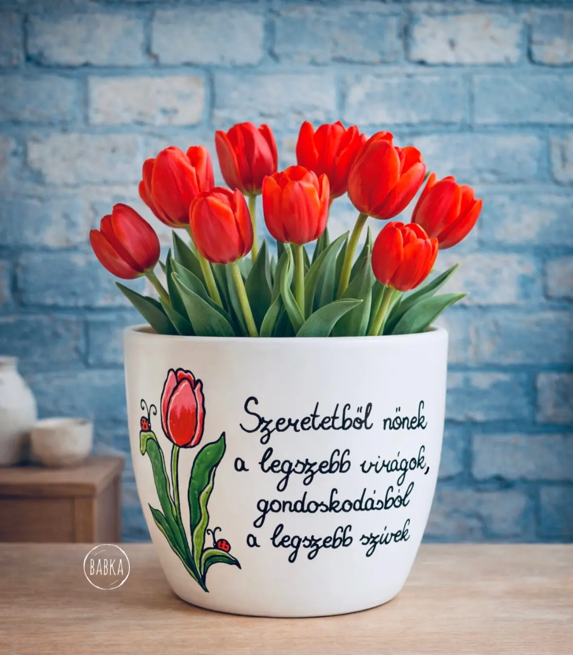 Ballagási kaspó (Szeretetből nőnek)