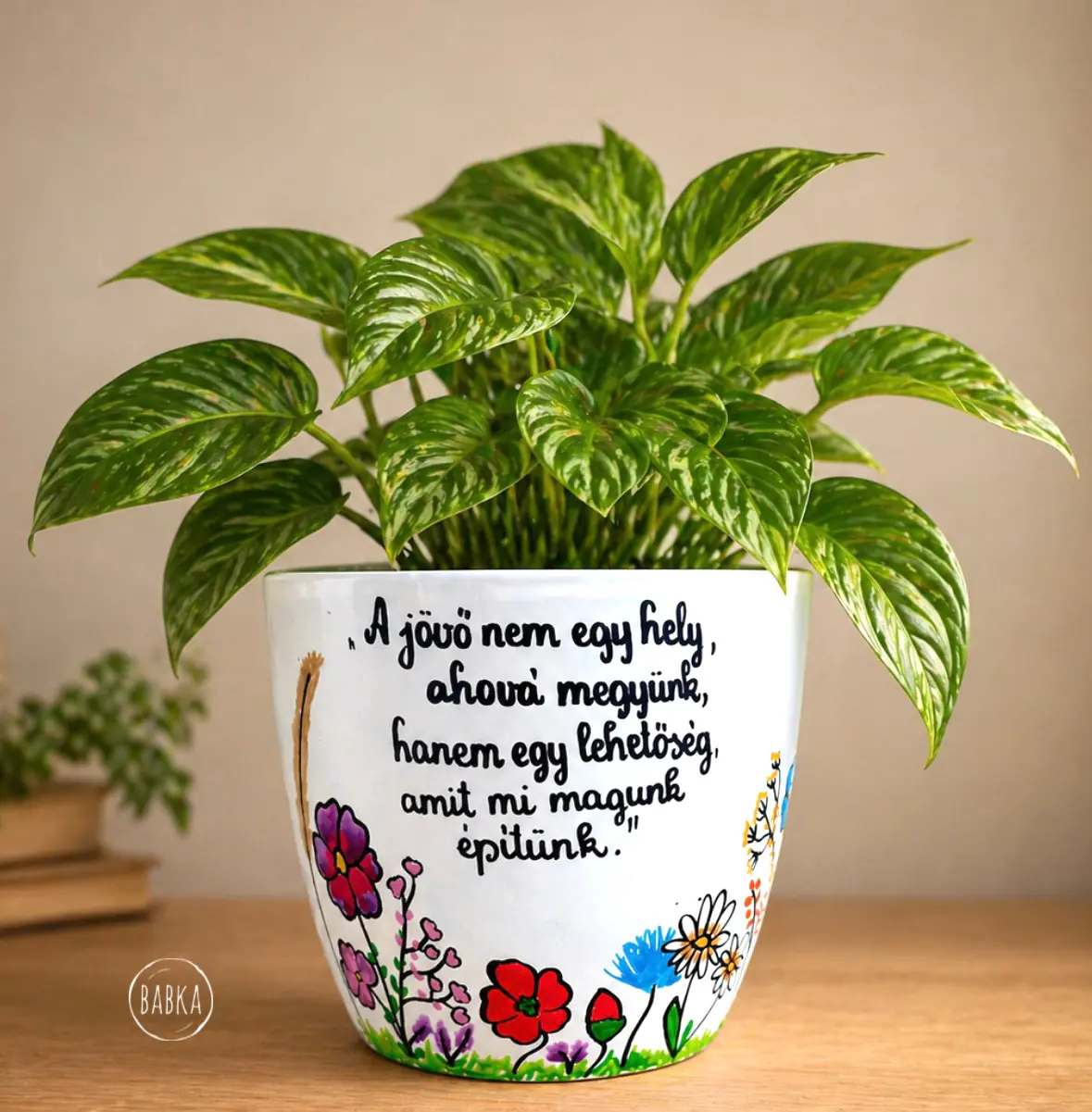 Ballagási kaspó (A jövő nem az a hely...)