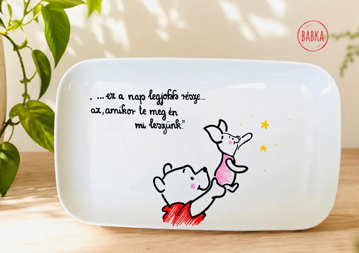 A nap legjobb része (Micimackó seteményes tál) (limitált)