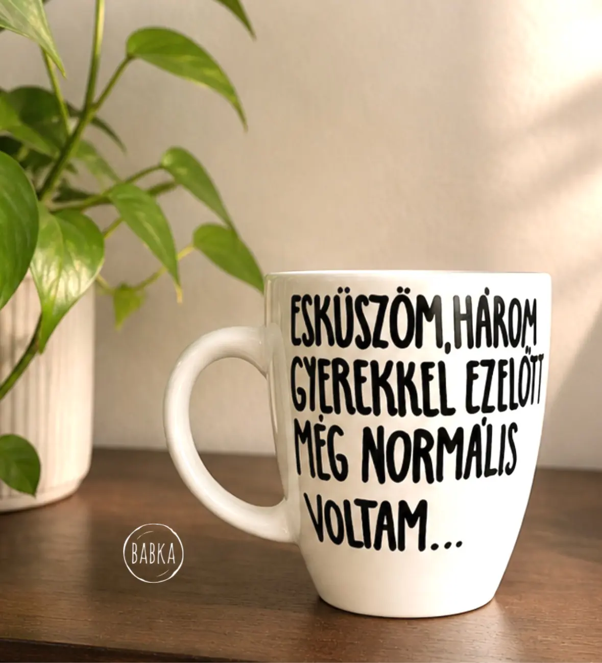 Esküszöm (bögre) (a gyerekek száma, módosítható)
