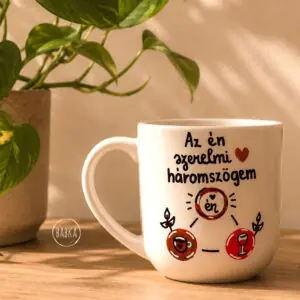 Szerelmi háromszög (bögre)